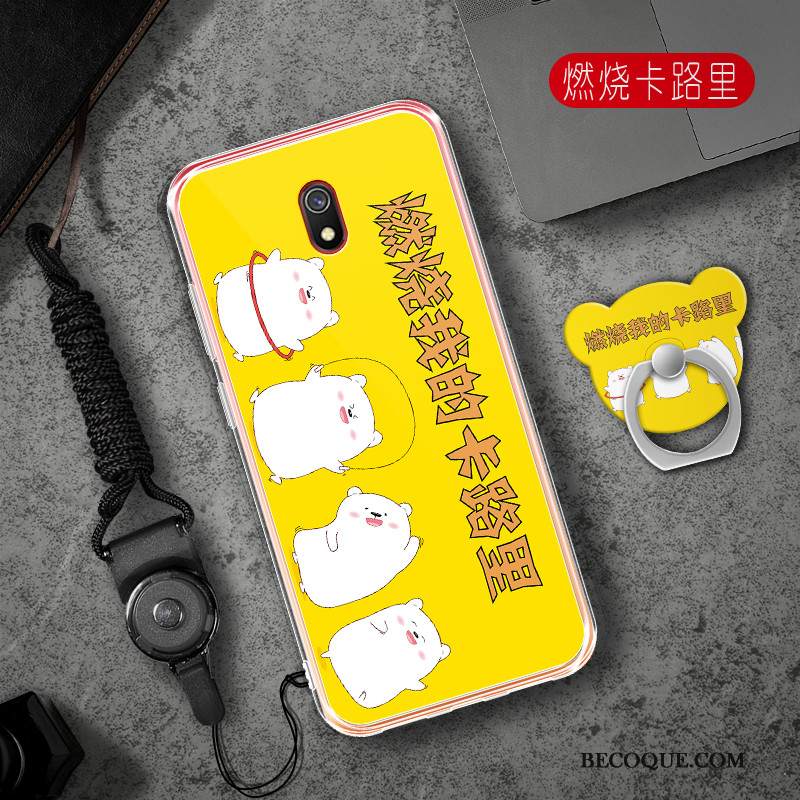 Kuori Redmi 8a Sarjakuva Musta Punainen, Kotelo Redmi 8a Suojaus Puhelimen Kuoret Murtumaton