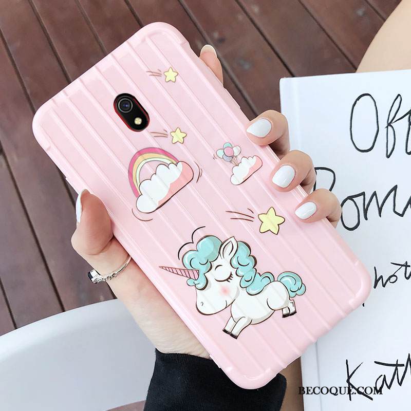 Kuori Redmi 8a Sarjakuva Uusi Punainen, Kotelo Redmi 8a Laukut Ihana Yksinkertainen