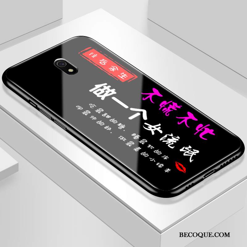 Kuori Redmi 8a Tila Lasi Net Red, Kotelo Redmi 8a Pehmeä Neste Murtumaton Tide-brändi