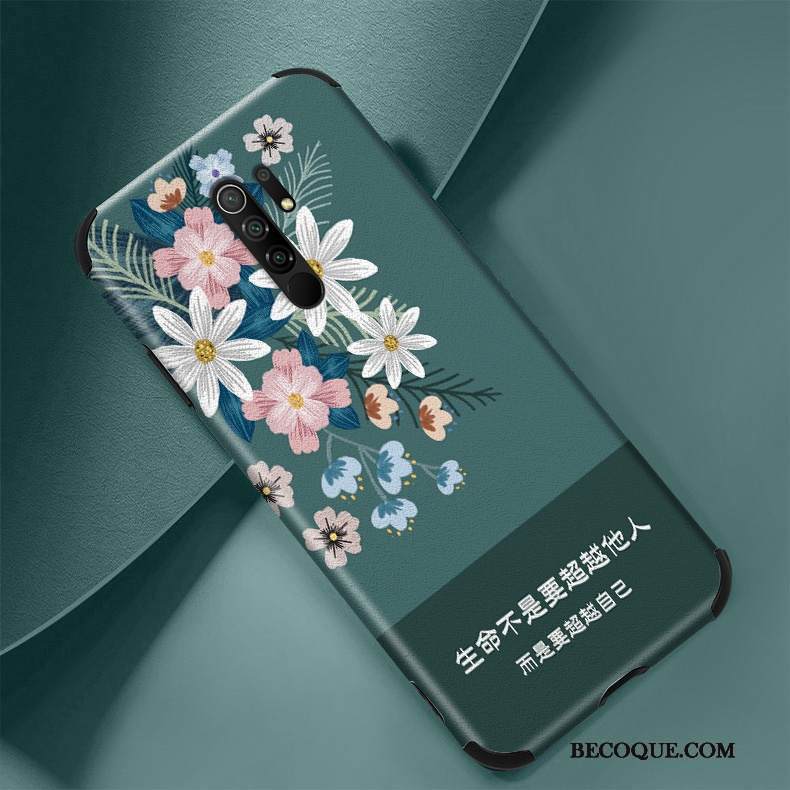 Kuori Redmi 9 Kohokuviointi Ohut Uusi, Kotelo Redmi 9 Vuosikerta Puhelimen Kuoret Ultra