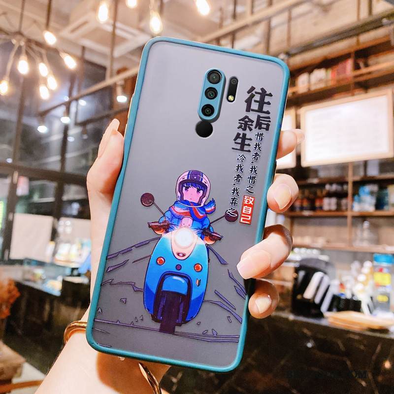 Kuori Redmi 9 Laukut Net Red Pieni, Kotelo Redmi 9 Silikoni Murtumaton Punainen