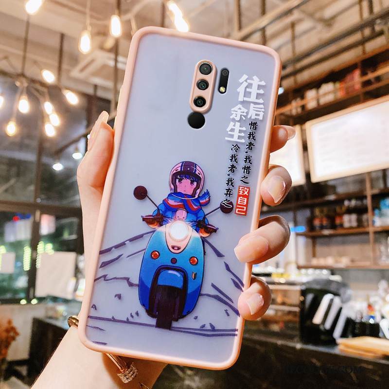 Kuori Redmi 9 Laukut Net Red Pieni, Kotelo Redmi 9 Silikoni Murtumaton Punainen