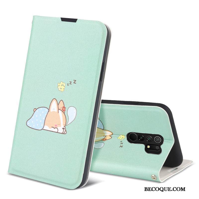 Kuori Redmi 9 Laukut Puhelimen Kuoret Murtumaton, Kotelo Redmi 9 Tuki Punainen Vihreä