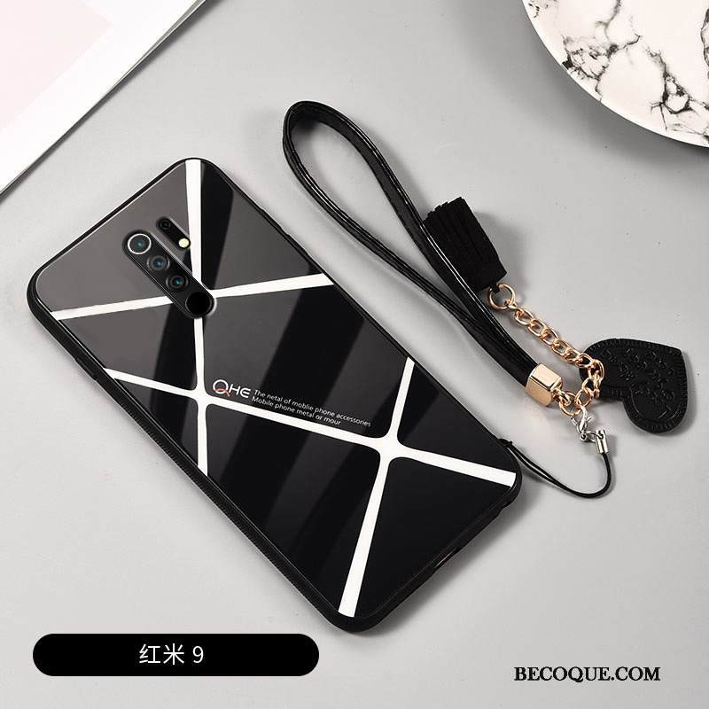 Kuori Redmi 9 Luova Puhelimen Kuoret Murtumaton, Kotelo Redmi 9 Pehmeä Neste Net Red Pleedi