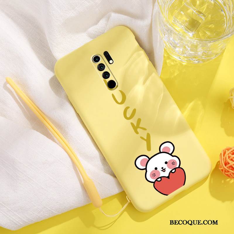 Kuori Redmi 9 Luova Rakastunut Murtumaton, Kotelo Redmi 9 Silikoni Sininen Rotta