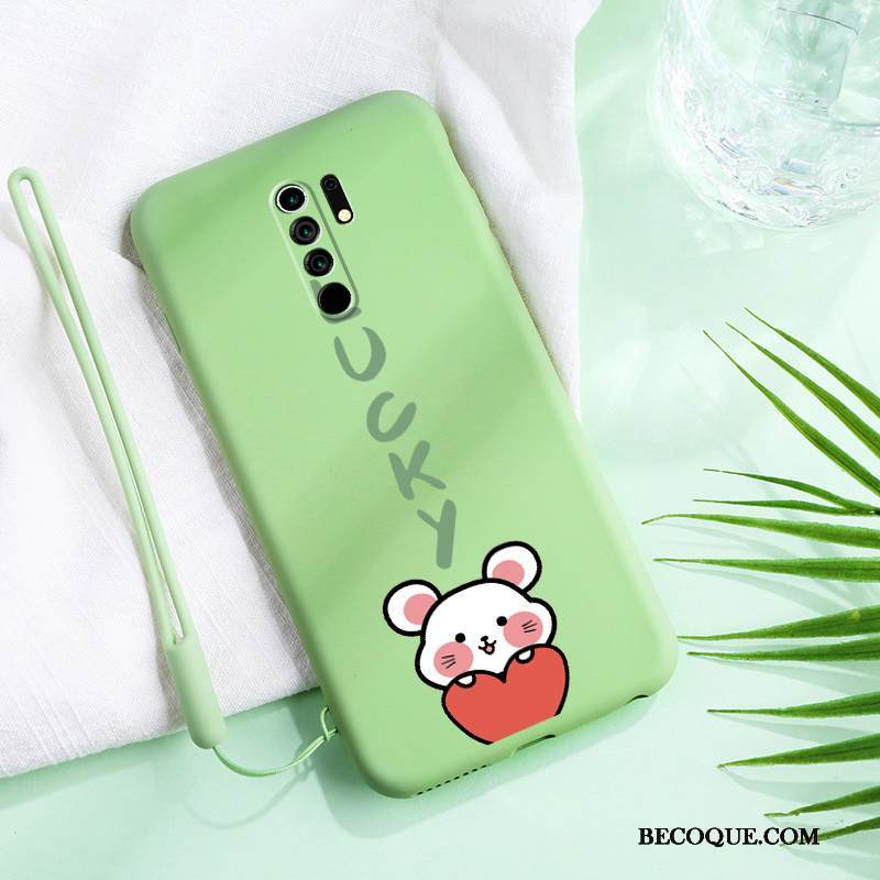 Kuori Redmi 9 Luova Rakastunut Murtumaton, Kotelo Redmi 9 Silikoni Sininen Rotta