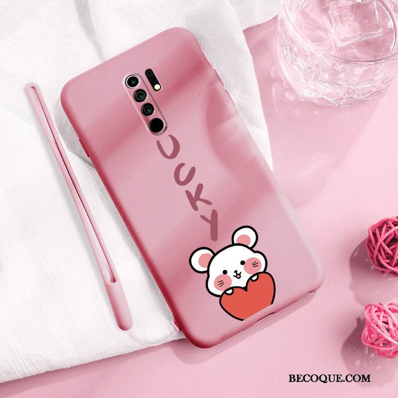 Kuori Redmi 9 Luova Rakastunut Murtumaton, Kotelo Redmi 9 Silikoni Sininen Rotta