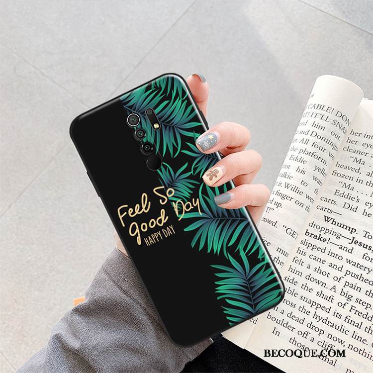 Kuori Redmi 9 Suojaus Net Red Puhelimen Kuoret, Kotelo Redmi 9 Pehmeä Neste Pieni Trendi