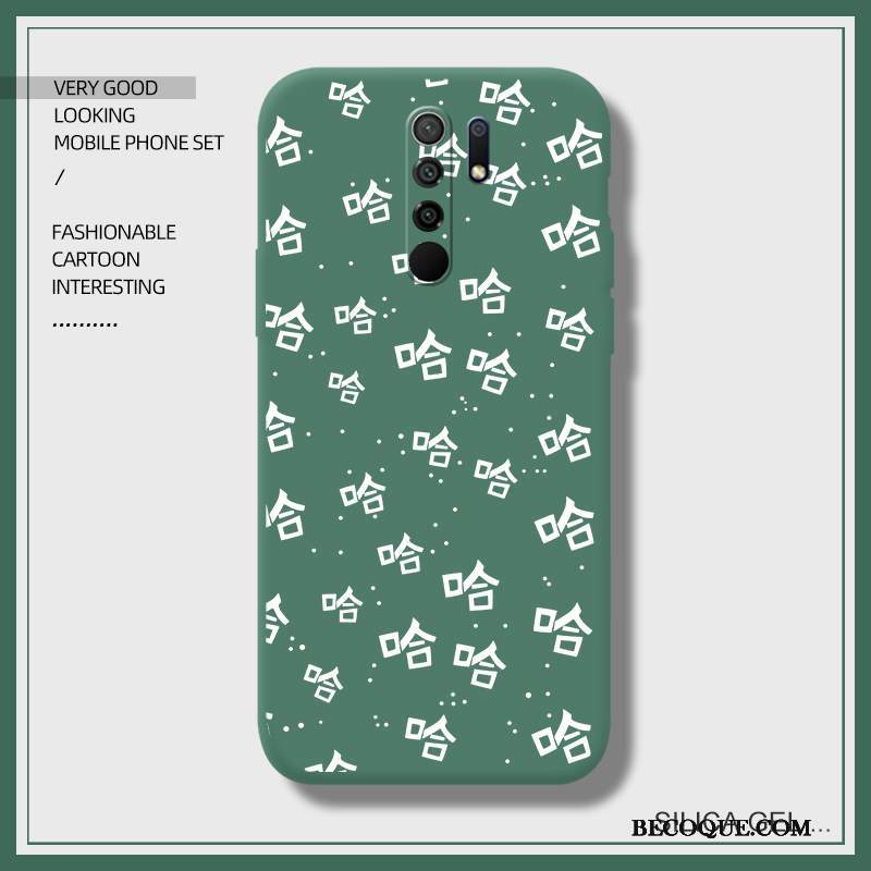 Kuori Redmi 9 Suojaus Ultra Ohut, Kotelo Redmi 9 Silikoni Puhelimen Kuoret Vihreä