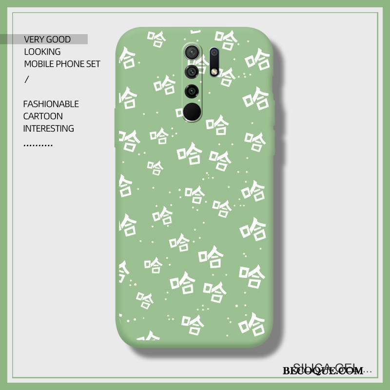 Kuori Redmi 9 Suojaus Ultra Ohut, Kotelo Redmi 9 Silikoni Puhelimen Kuoret Vihreä