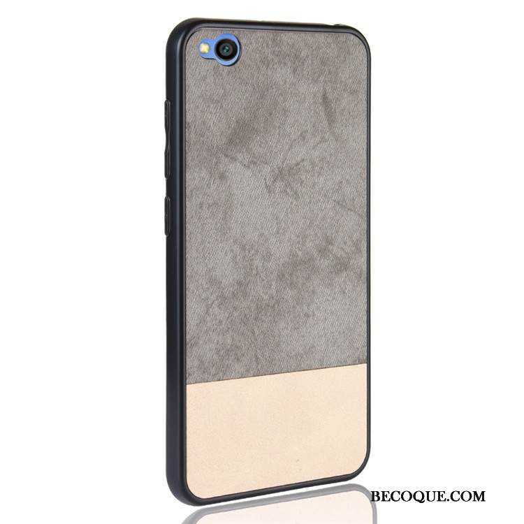 Kuori Redmi Go Laukut Värisävyt Trendi, Kotelo Redmi Go Nahka Cowboy Pieni