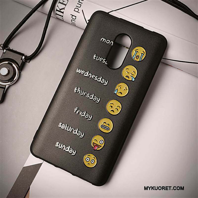 Kuori Redmi Note 4x Kohokuviointi Murtumaton Pieni, Kotelo Redmi Note 4x Sarjakuva Rengas Ripustettavat Koristeet