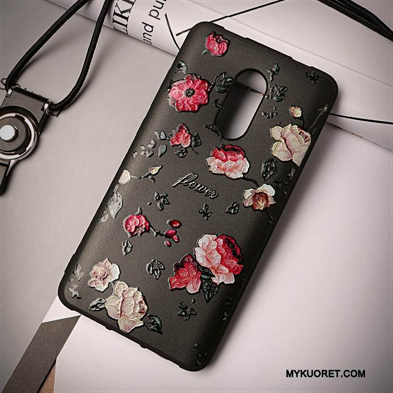 Kuori Redmi Note 4x Kohokuviointi Murtumaton Pieni, Kotelo Redmi Note 4x Sarjakuva Rengas Ripustettavat Koristeet