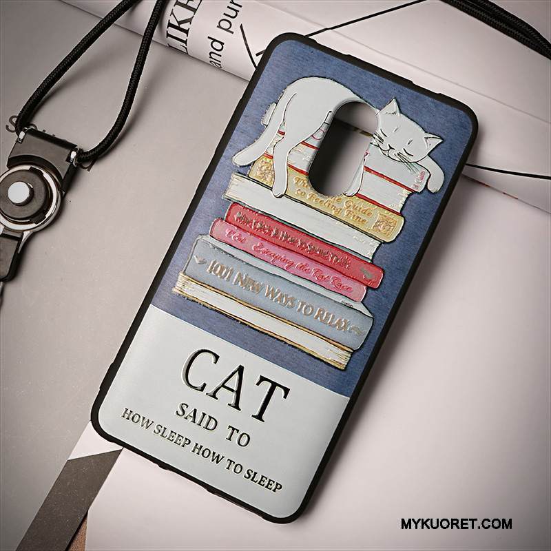 Kuori Redmi Note 4x Kohokuviointi Murtumaton Pieni, Kotelo Redmi Note 4x Sarjakuva Rengas Ripustettavat Koristeet