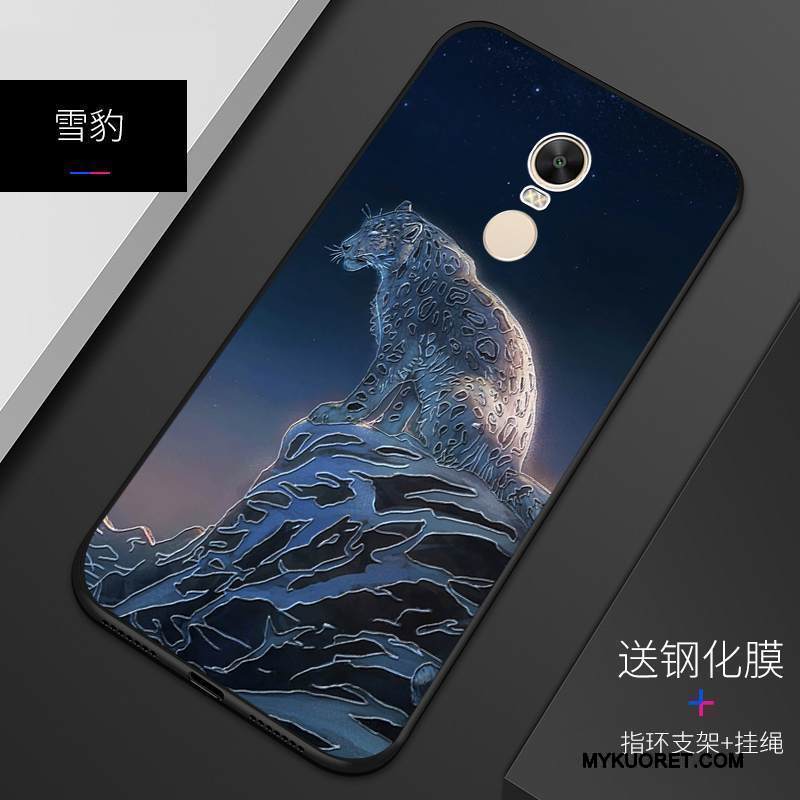 Kuori Redmi Note 4x Kohokuviointi Persoonallisuus Malli, Kotelo Redmi Note 4x Suojaus Pesty Suede Puhelimen Kuoret