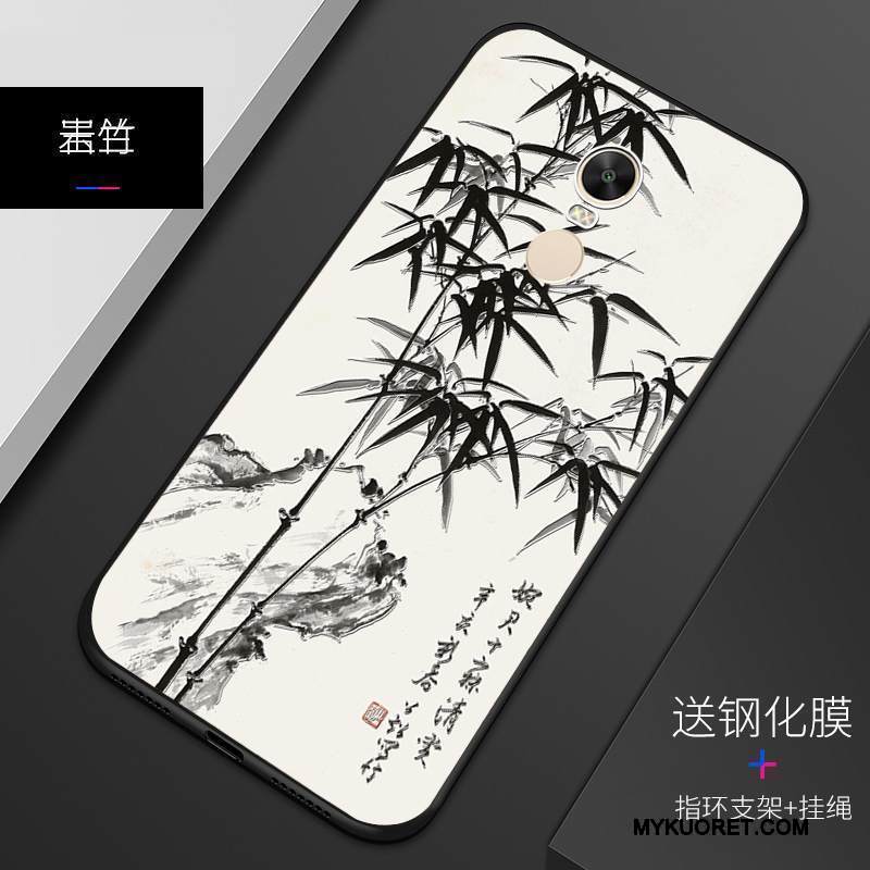 Kuori Redmi Note 4x Kohokuviointi Persoonallisuus Malli, Kotelo Redmi Note 4x Suojaus Pesty Suede Puhelimen Kuoret