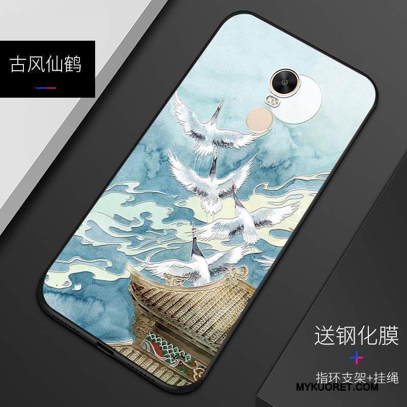 Kuori Redmi Note 4x Kohokuviointi Persoonallisuus Malli, Kotelo Redmi Note 4x Suojaus Pesty Suede Puhelimen Kuoret