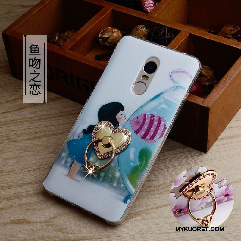 Kuori Redmi Note 4x Monivärinen Rengas Murtumaton, Kotelo Redmi Note 4x Kohokuviointi Puhelimen Kuoret Korkea