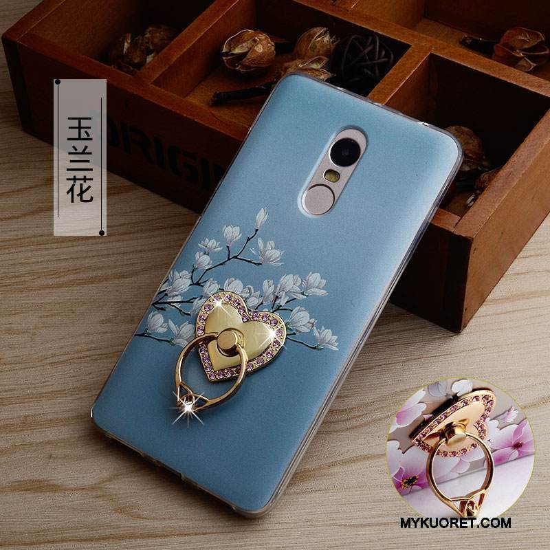 Kuori Redmi Note 4x Monivärinen Rengas Murtumaton, Kotelo Redmi Note 4x Kohokuviointi Puhelimen Kuoret Korkea