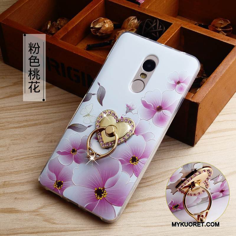 Kuori Redmi Note 4x Monivärinen Rengas Murtumaton, Kotelo Redmi Note 4x Kohokuviointi Puhelimen Kuoret Korkea
