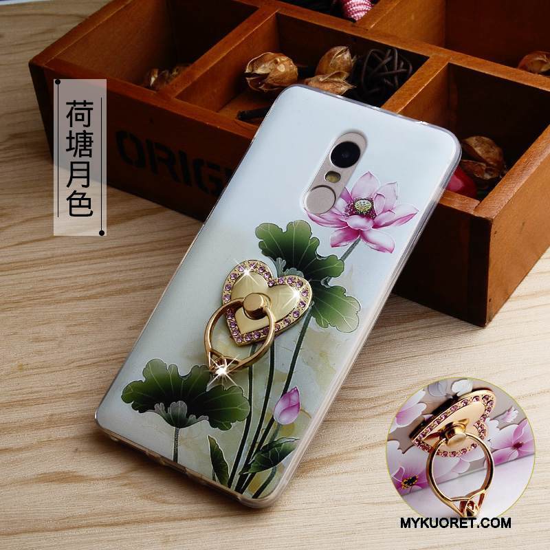 Kuori Redmi Note 4x Monivärinen Rengas Murtumaton, Kotelo Redmi Note 4x Kohokuviointi Puhelimen Kuoret Korkea