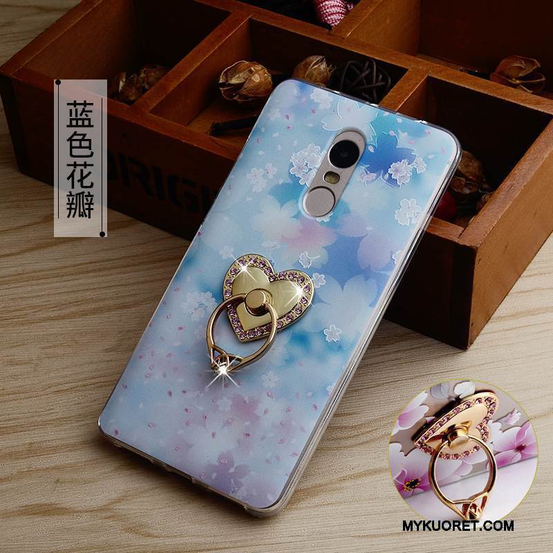 Kuori Redmi Note 4x Monivärinen Rengas Murtumaton, Kotelo Redmi Note 4x Kohokuviointi Puhelimen Kuoret Korkea