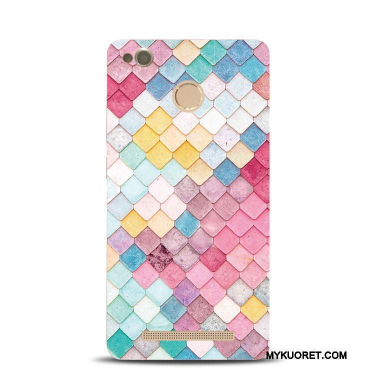 Kuori Redmi Note 4x Pehmeä Neste Kukka Korkea, Kotelo Redmi Note 4x Tuki Punainen Puhelimen Kuoret