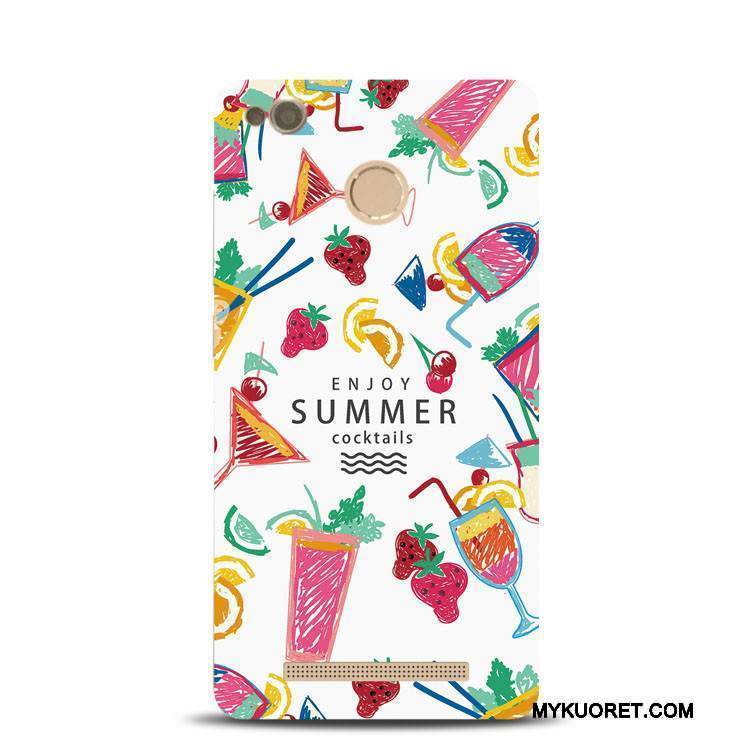 Kuori Redmi Note 4x Pehmeä Neste Kukka Korkea, Kotelo Redmi Note 4x Tuki Punainen Puhelimen Kuoret