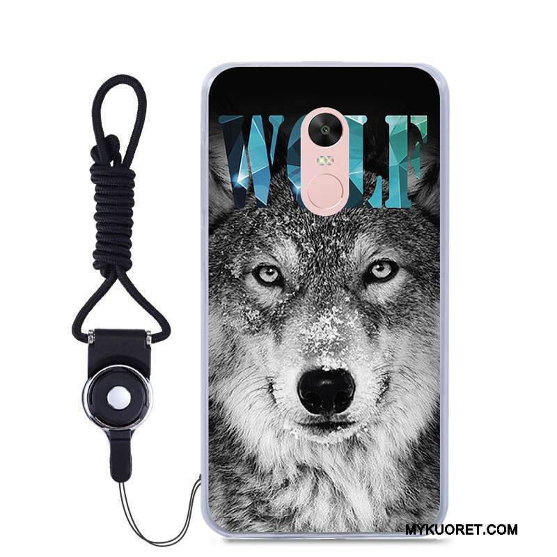 Kuori Redmi Note 4x Sarjakuva Pieni Musta, Kotelo Redmi Note 4x Pehmeä Neste Puhelimen Kuoret Muokata