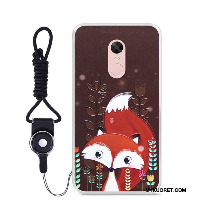 Kuori Redmi Note 4x Sarjakuva Pieni Musta, Kotelo Redmi Note 4x Pehmeä Neste Puhelimen Kuoret Muokata