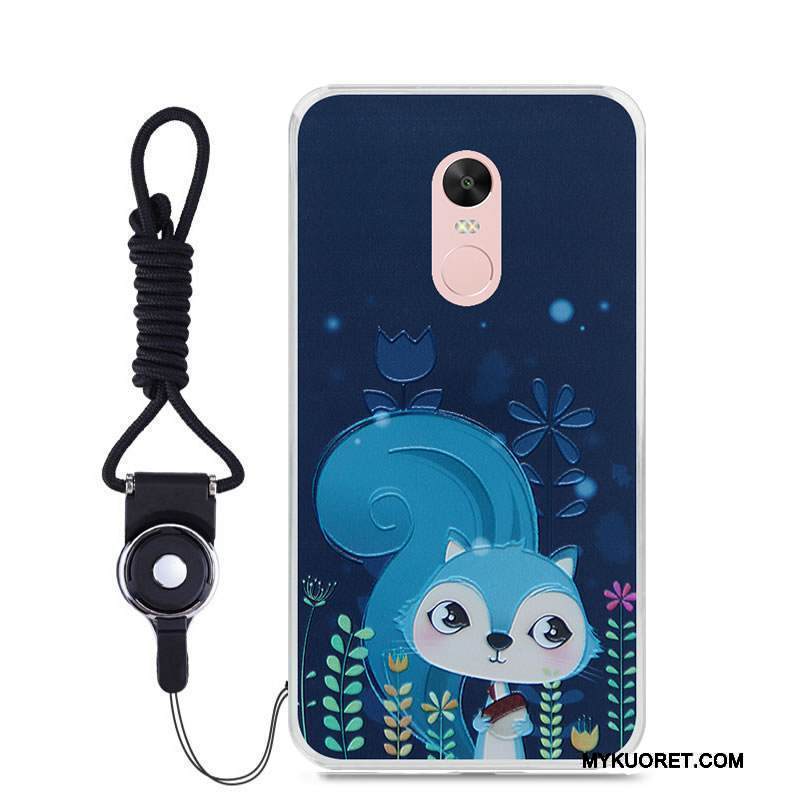 Kuori Redmi Note 4x Sarjakuva Pieni Musta, Kotelo Redmi Note 4x Pehmeä Neste Puhelimen Kuoret Muokata