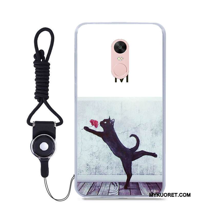 Kuori Redmi Note 4x Sarjakuva Pieni Musta, Kotelo Redmi Note 4x Pehmeä Neste Puhelimen Kuoret Muokata