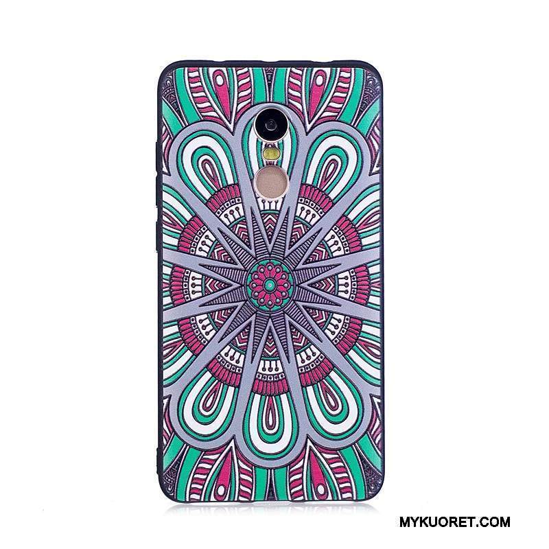 Kuori Redmi Note 4x Sarjakuva Punainen Puhelimen Kuoret, Kotelo Redmi Note 4x Suojaus Tummansininen Trendi