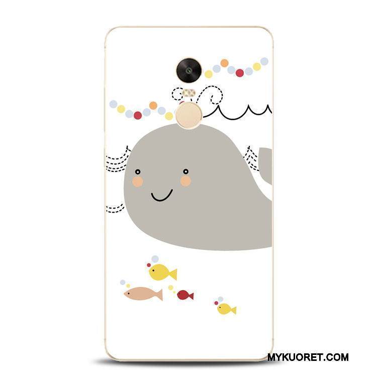 Kuori Redmi Note 4x Silikoni Harmaa Kissa, Kotelo Redmi Note 4x Tuki Puhelimen Kuoret Vaaleansininen