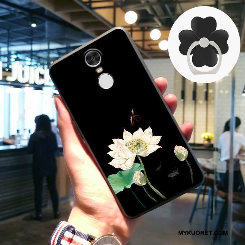 Kuori Redmi Note 4x Silikoni Jauhe Punainen, Kotelo Redmi Note 4x Suojaus Trendi Pieni