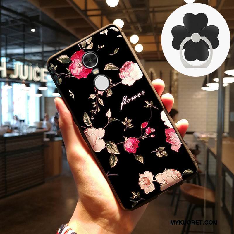 Kuori Redmi Note 4x Silikoni Jauhe Punainen, Kotelo Redmi Note 4x Suojaus Trendi Pieni