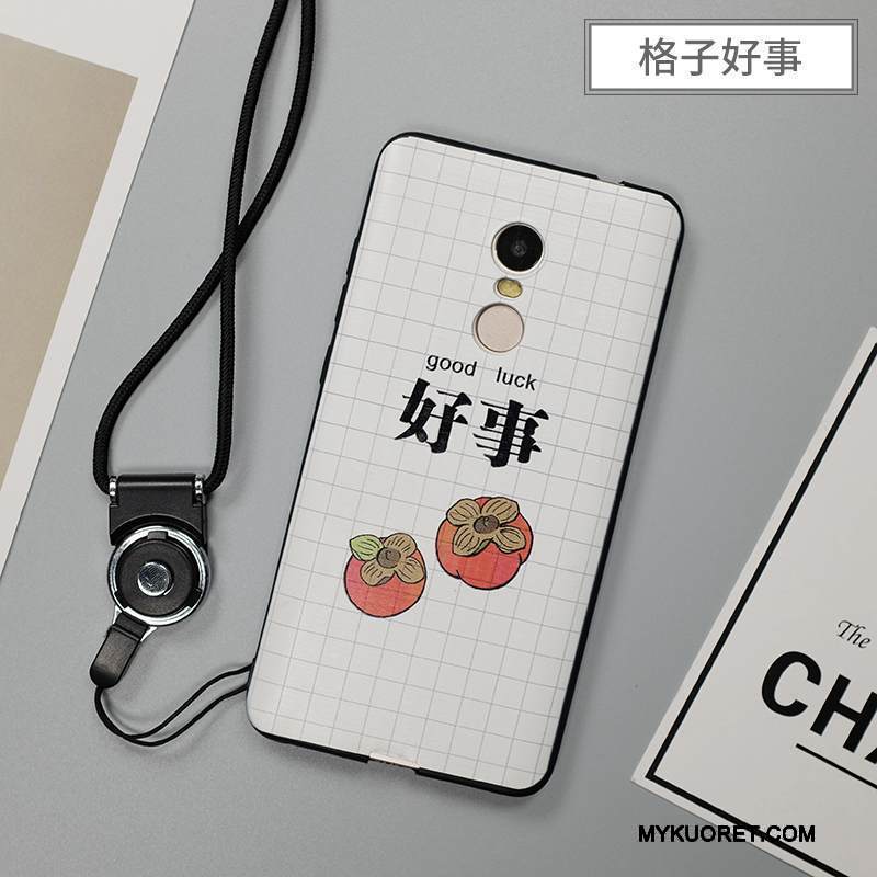 Kuori Redmi Note 4x Silikoni Pieni Jauhe, Kotelo Redmi Note 4x Kohokuviointi Puhelimen Kuoret Punainen