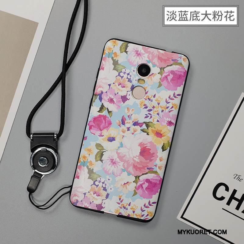 Kuori Redmi Note 4x Silikoni Pieni Jauhe, Kotelo Redmi Note 4x Kohokuviointi Puhelimen Kuoret Punainen