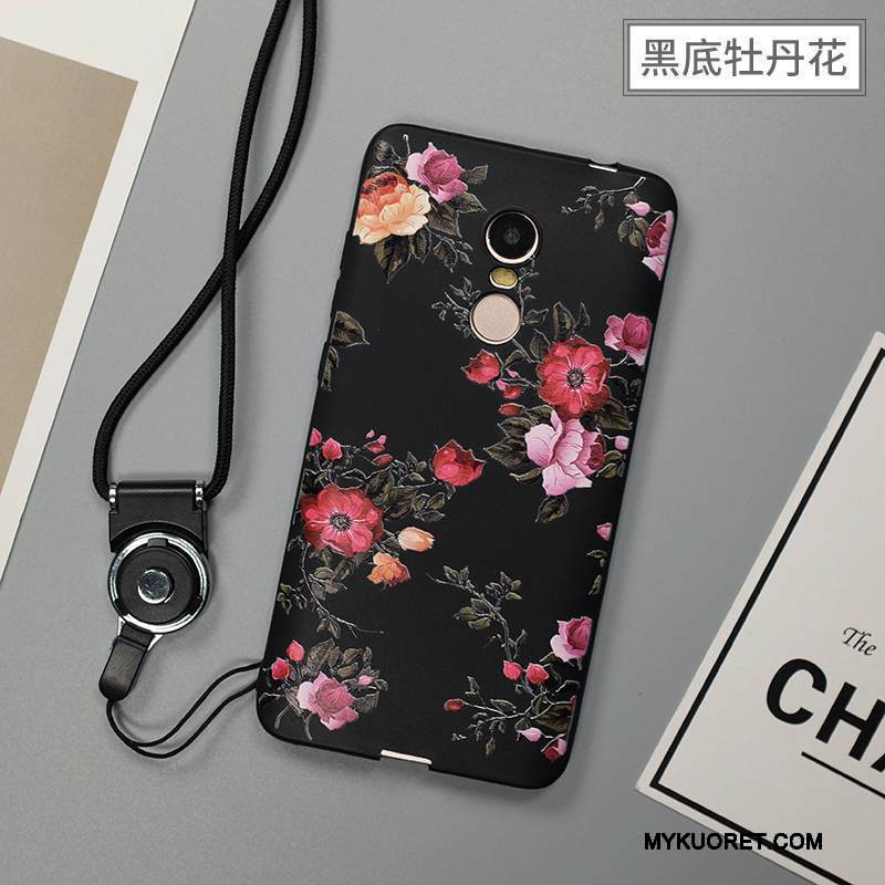 Kuori Redmi Note 4x Silikoni Pieni Jauhe, Kotelo Redmi Note 4x Kohokuviointi Puhelimen Kuoret Punainen