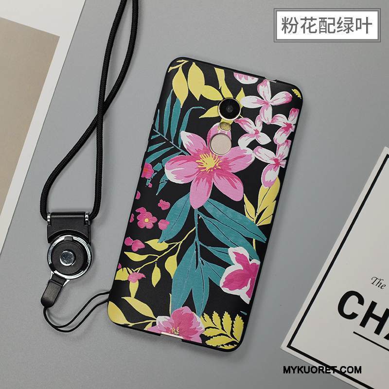 Kuori Redmi Note 4x Silikoni Pieni Jauhe, Kotelo Redmi Note 4x Kohokuviointi Puhelimen Kuoret Punainen