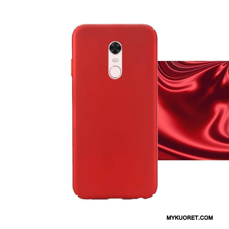 Kuori Redmi Note 5 Laukut Väriset Pesty Suede, Kotelo Redmi Note 5 Suojaus Oranssi Murtumaton