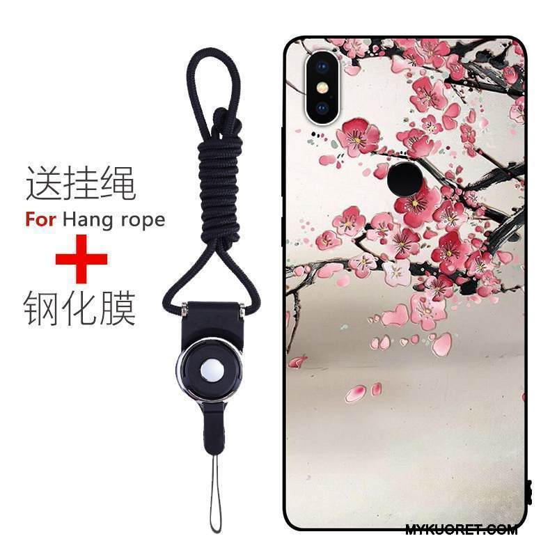 Kuori Redmi Note 5 Pehmeä Neste Pesty Suede Muokata, Kotelo Redmi Note 5 Suojaus Pieni Punainen