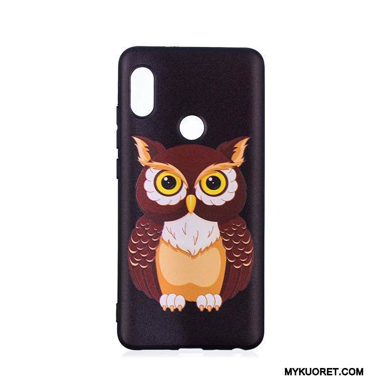 Kuori Redmi Note 5 Pro Kohokuviointi Trendi Punainen, Kotelo Redmi Note 5 Pro Sarjakuva Jauhe Puhelimen Kuoret