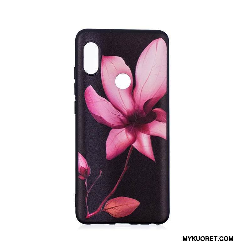 Kuori Redmi Note 5 Pro Kohokuviointi Trendi Punainen, Kotelo Redmi Note 5 Pro Sarjakuva Jauhe Puhelimen Kuoret