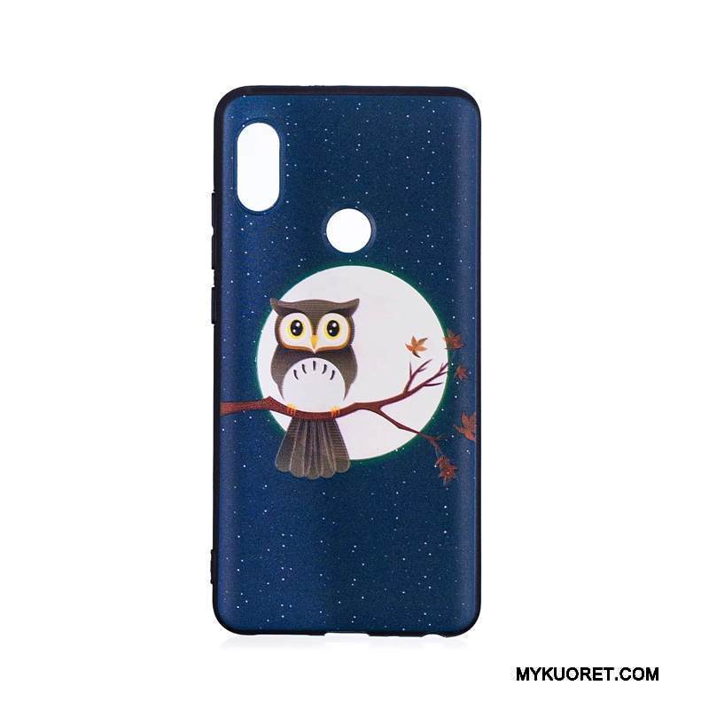 Kuori Redmi Note 5 Pro Kohokuviointi Trendi Punainen, Kotelo Redmi Note 5 Pro Sarjakuva Jauhe Puhelimen Kuoret