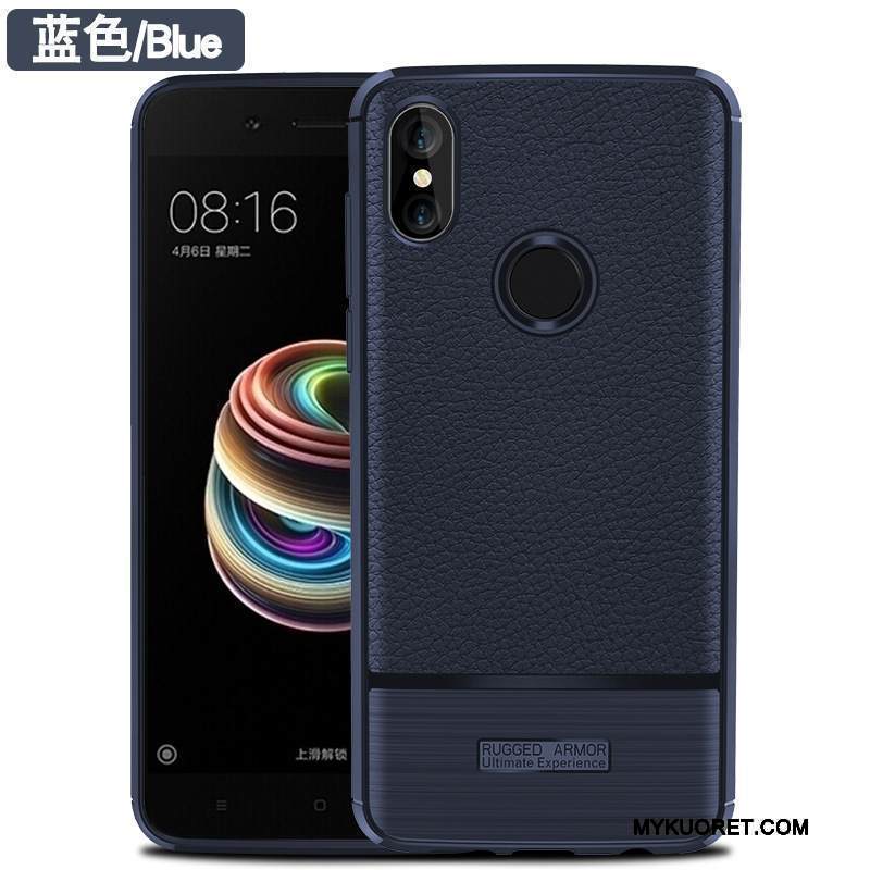 Kuori Redmi Note 5 Pro Laukut Puhelimen Kuoret Murtumaton, Kotelo Redmi Note 5 Pro Luova Musta Persoonallisuus