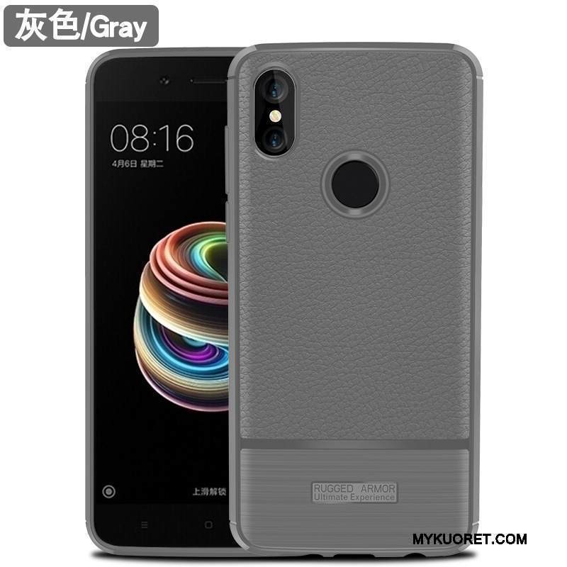 Kuori Redmi Note 5 Pro Laukut Puhelimen Kuoret Murtumaton, Kotelo Redmi Note 5 Pro Luova Musta Persoonallisuus