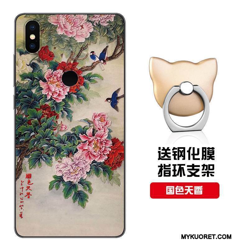 Kuori Redmi Note 5 Pro Laukut Puhelimen Kuoret Pieni, Kotelo Redmi Note 5 Pro Silikoni Punainen Muokata