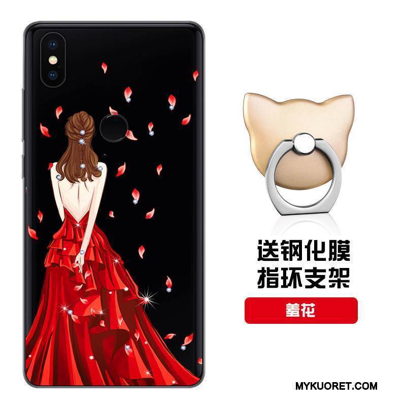 Kuori Redmi Note 5 Pro Laukut Puhelimen Kuoret Pieni, Kotelo Redmi Note 5 Pro Silikoni Punainen Muokata