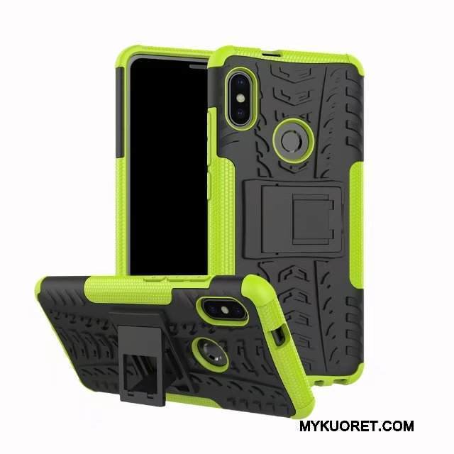 Kuori Redmi Note 5 Pro Laukut Trendi Punainen, Kotelo Redmi Note 5 Pro Tuki Murtumaton Puhelimen Kuoret